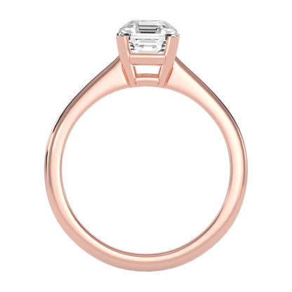 The Dazzling Solitaire Ring In 925 Sterling Silver - Nine
