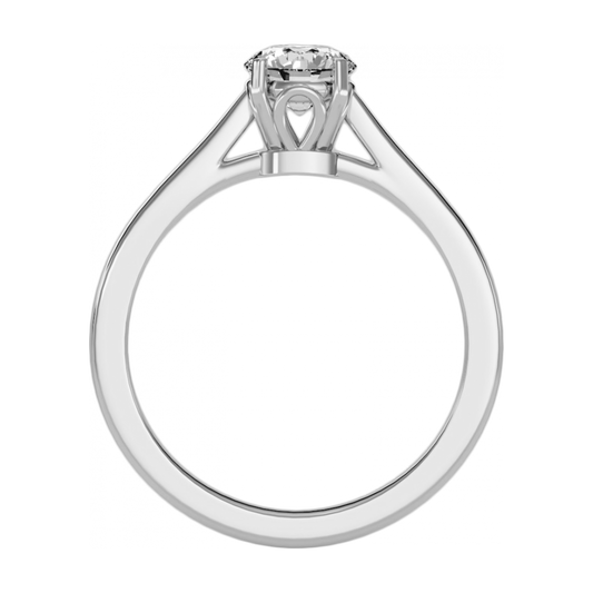 The Decent Single Stone Ring - One