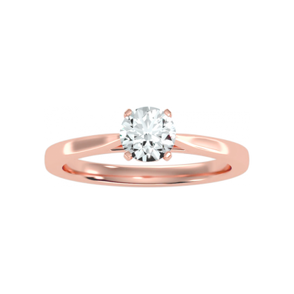 The Decent Single Stone Ring In 925 Sterling Silver - Twelve