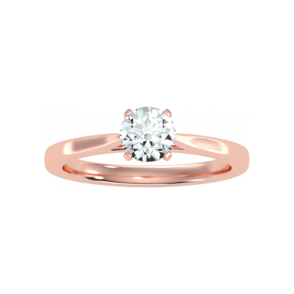 The Decent Single Stone Ring - Twelve