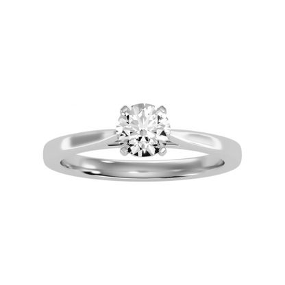 The Decent Single Stone Ring - Four