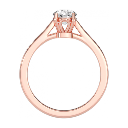 The Decent Single Stone Ring - Nine