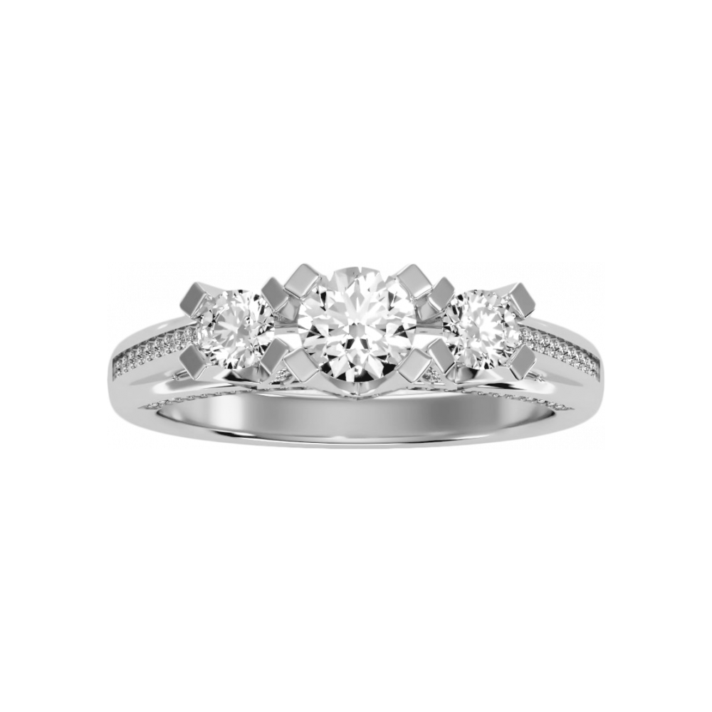 The Delightful Halo Ring - Four