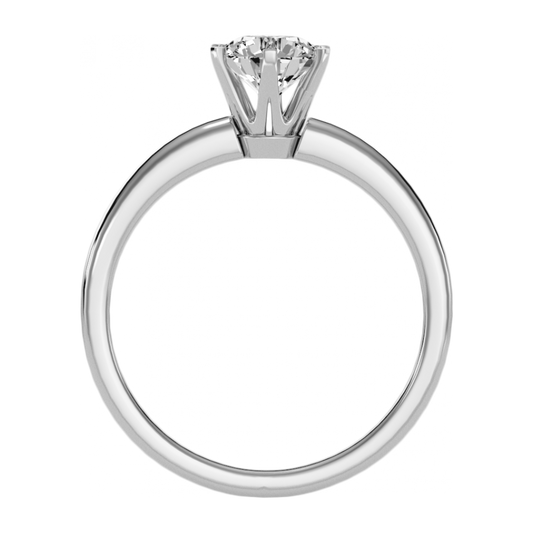 The Delightful Solitaire Ring - One