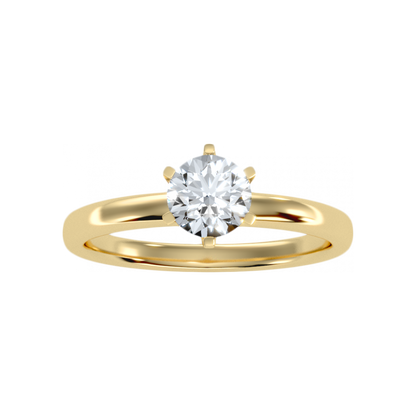 The Delightful Solitaire Ring - Eight