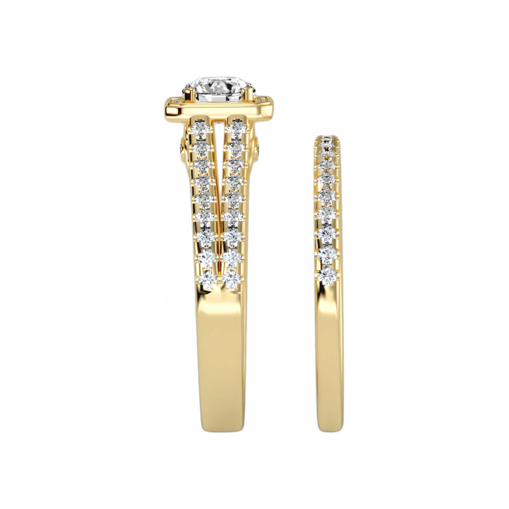 The Deslumbrante Bridal Set In 925 Sterling Silver - Seven