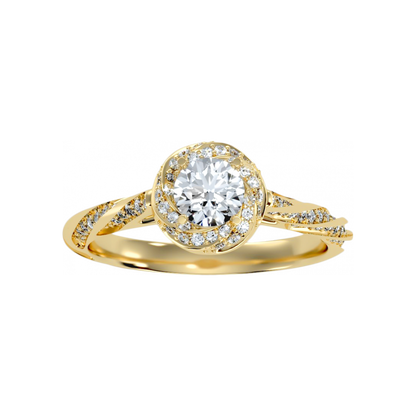 The Elegant Halo Ring - Eight