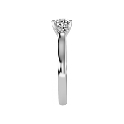 The Elegant Three Stone Ring - Three