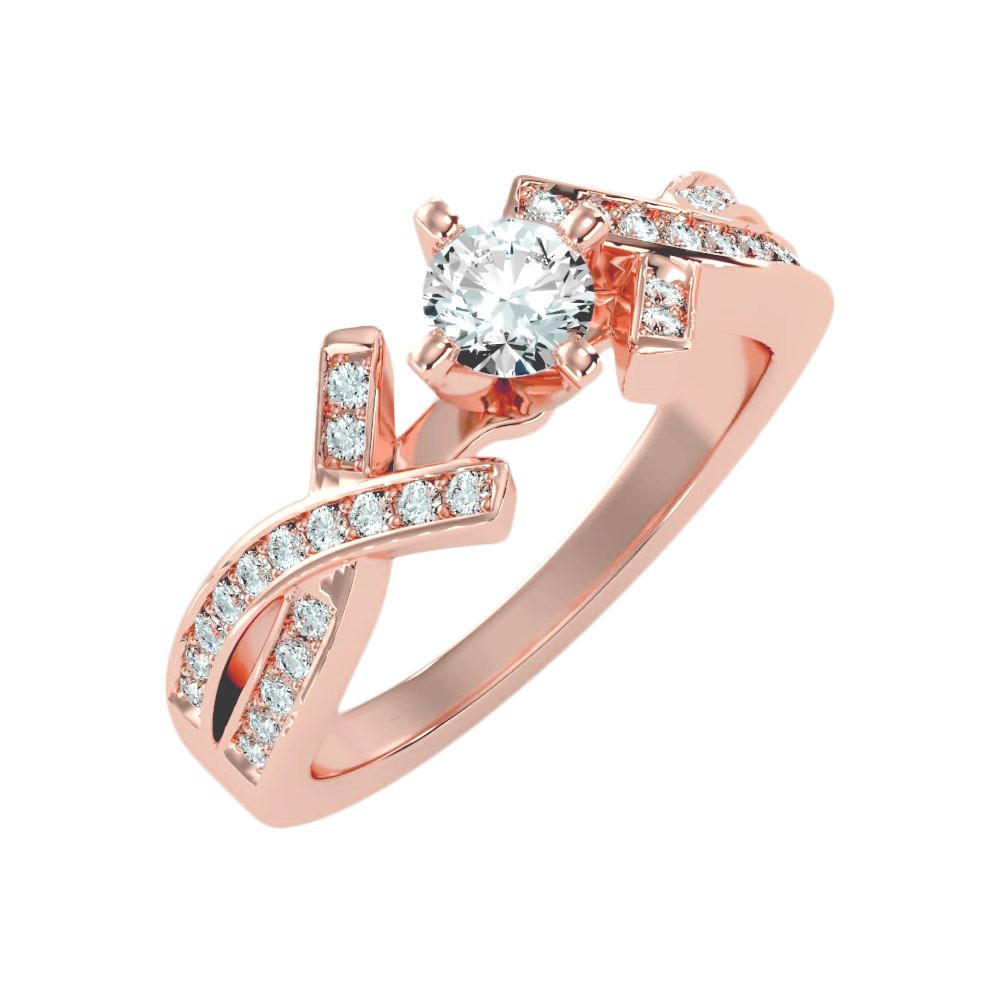 The Empathic Solitaire Ring In 925 Sterling Silver - Ten