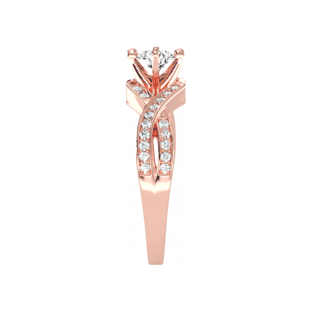 The Empathic Solitaire Ring In 925 Sterling Silver - Eleven