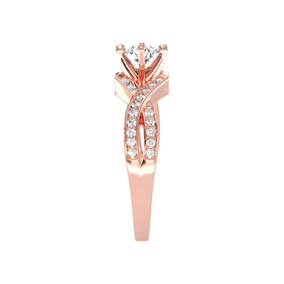 The Empathic Solitaire Ring In 925 Sterling Silver - Eleven