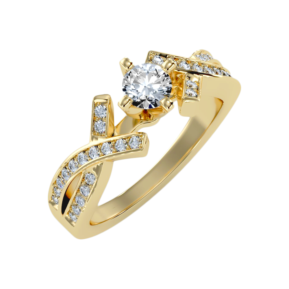 The Empathic Solitaire Ring In 925 Sterling Silver - Six