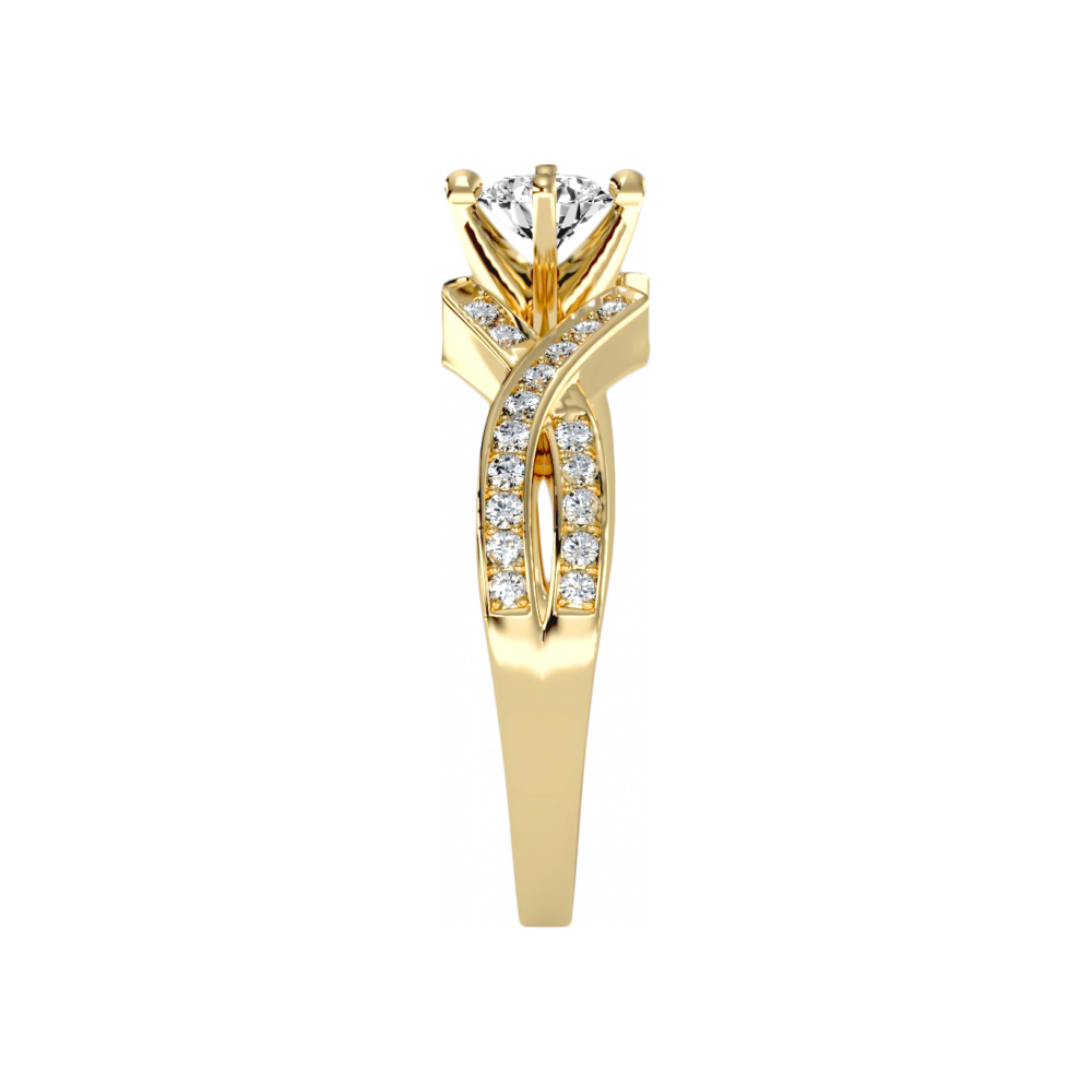 The Empathic Solitaire Ring In 925 Sterling Silver - Seven