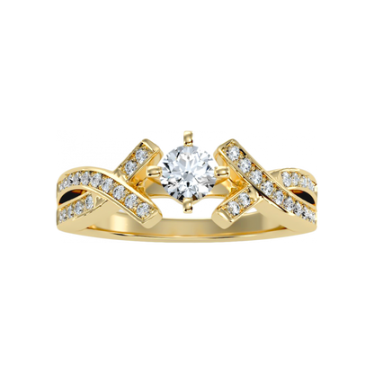 The Empathic Solitaire Ring In 925 Sterling Silver - Eight
