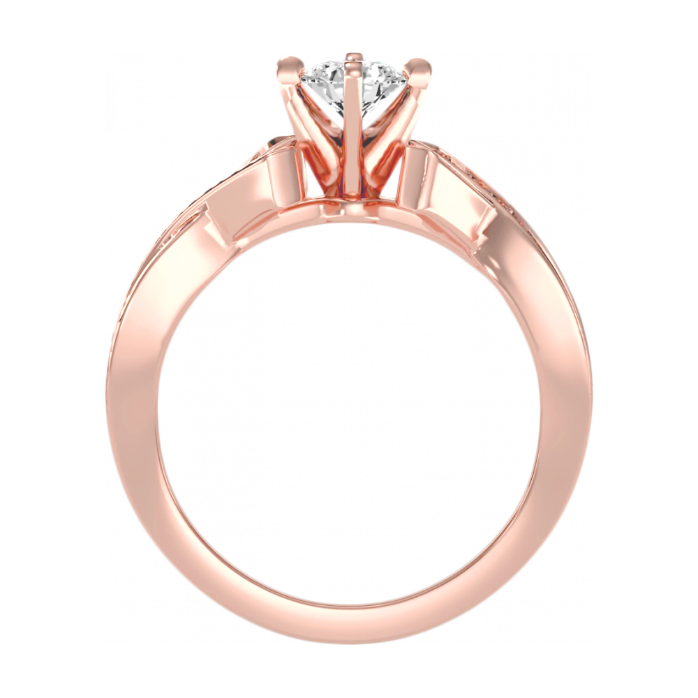 The Empathic Solitaire Ring In 925 Sterling Silver - Nine