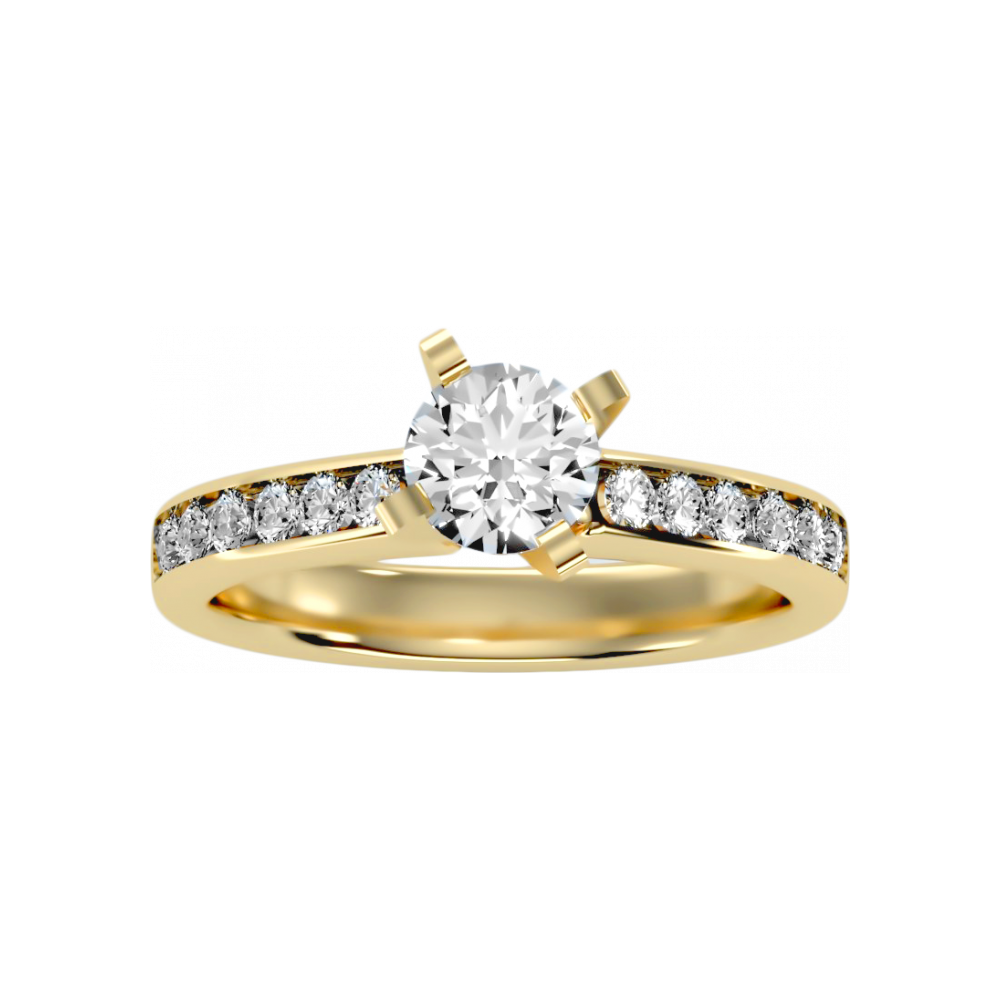 The Enriched Solitaire Ring - Eight