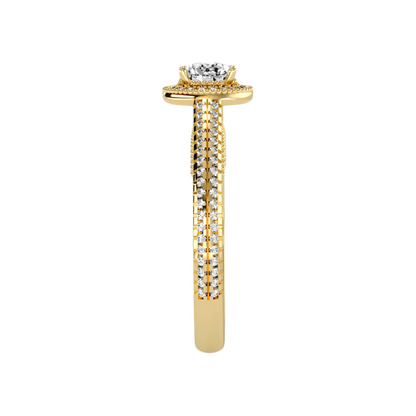 The Enticing Halo Ring - Seven