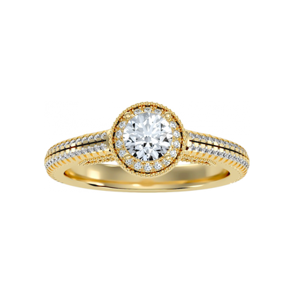 The Enticing Halo Ring - Eight