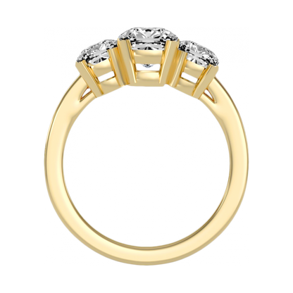 The Evolved Three Stone Ring - Five