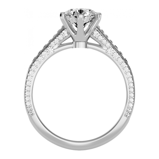 The Exceling Solitaire Ring - One
