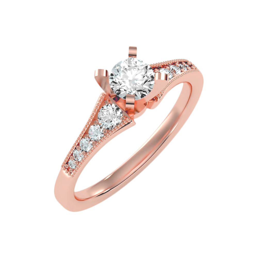 The Exciting Solitaire Ring - Ten