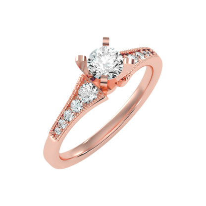 The Exciting Solitaire Ring - Ten
