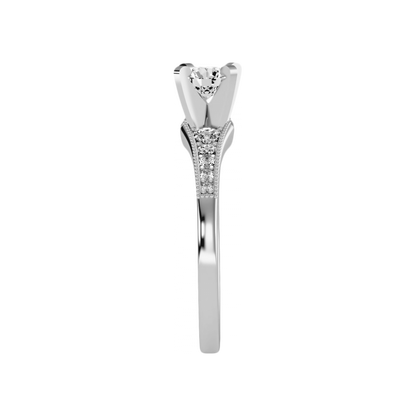The Exciting Solitaire Ring In 925 Sterling Silver - Three