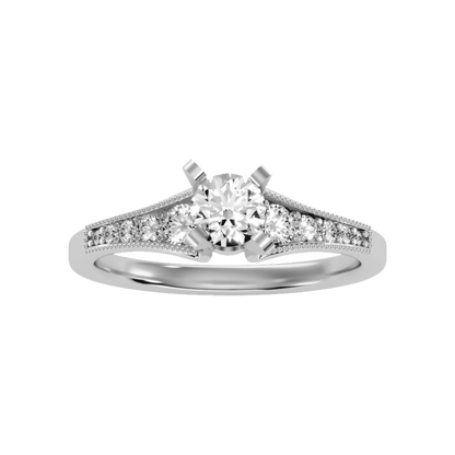 The Exciting Solitaire Ring In 925 Sterling Silver - Four