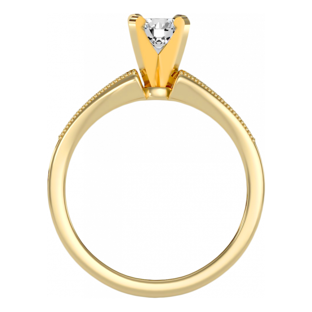 The Exciting Solitaire Ring In 925 Sterling Silver - Five