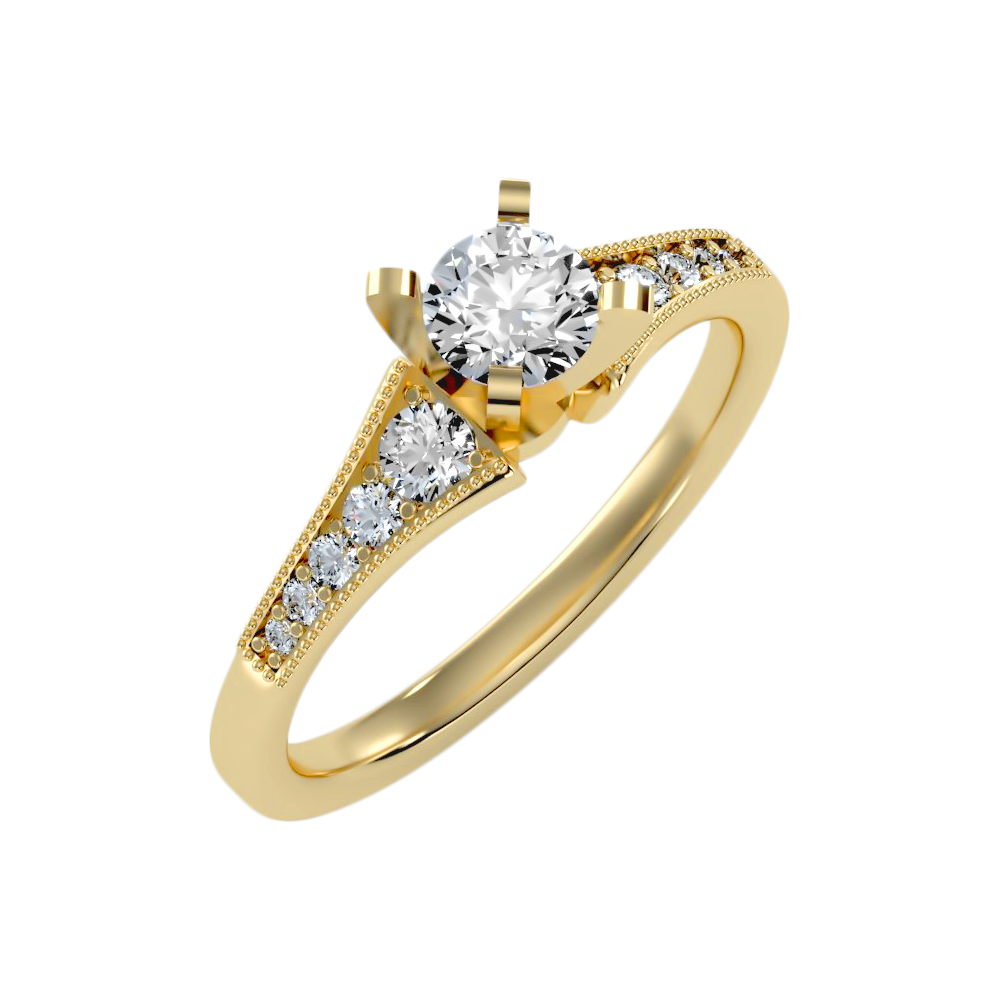 The Exciting Solitaire Ring In 925 Sterling Silver - Six