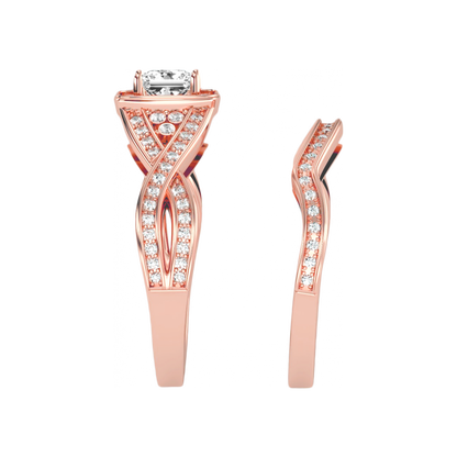 The Exotic Bridal Set In 925 Sterling Silver - Eleven