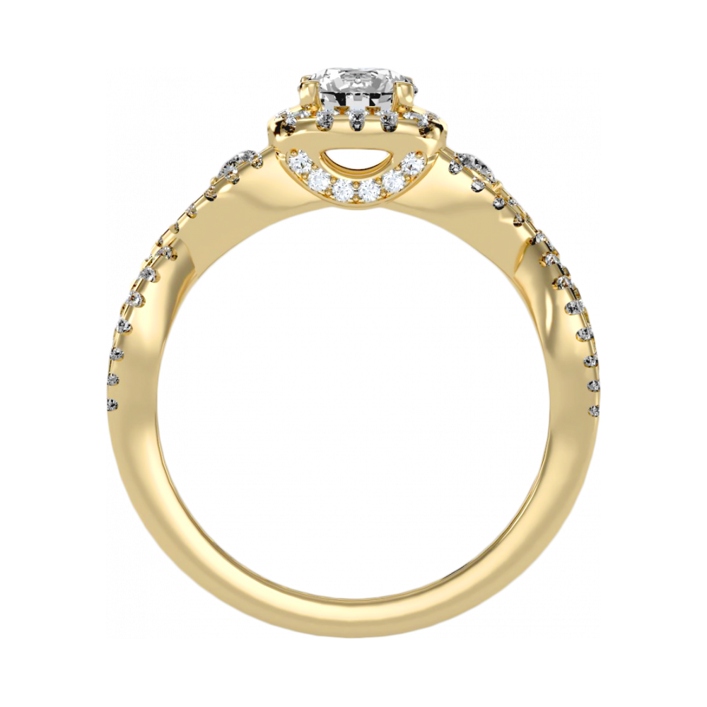 The Exquisite Halo Ring - Five
