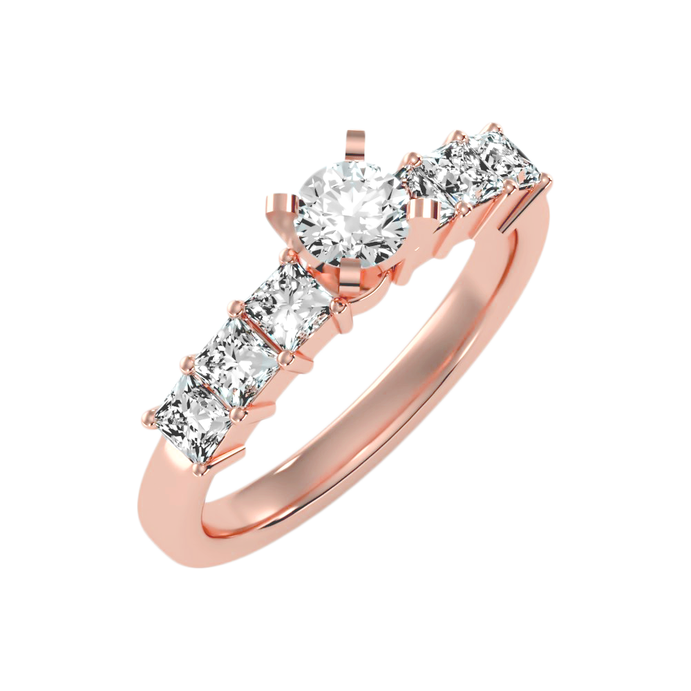 The Extraordinary Single Stone Ring In 925 Sterling Silver - Ten