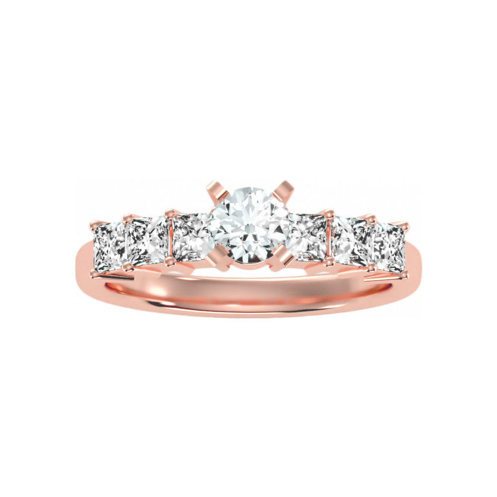 The Extraordinary Single Stone Ring In 925 Sterling Silver - Twelve