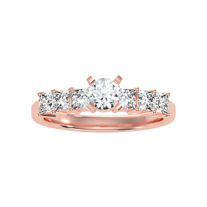 The Extraordinary Single Stone Ring In 925 Sterling Silver - Twelve