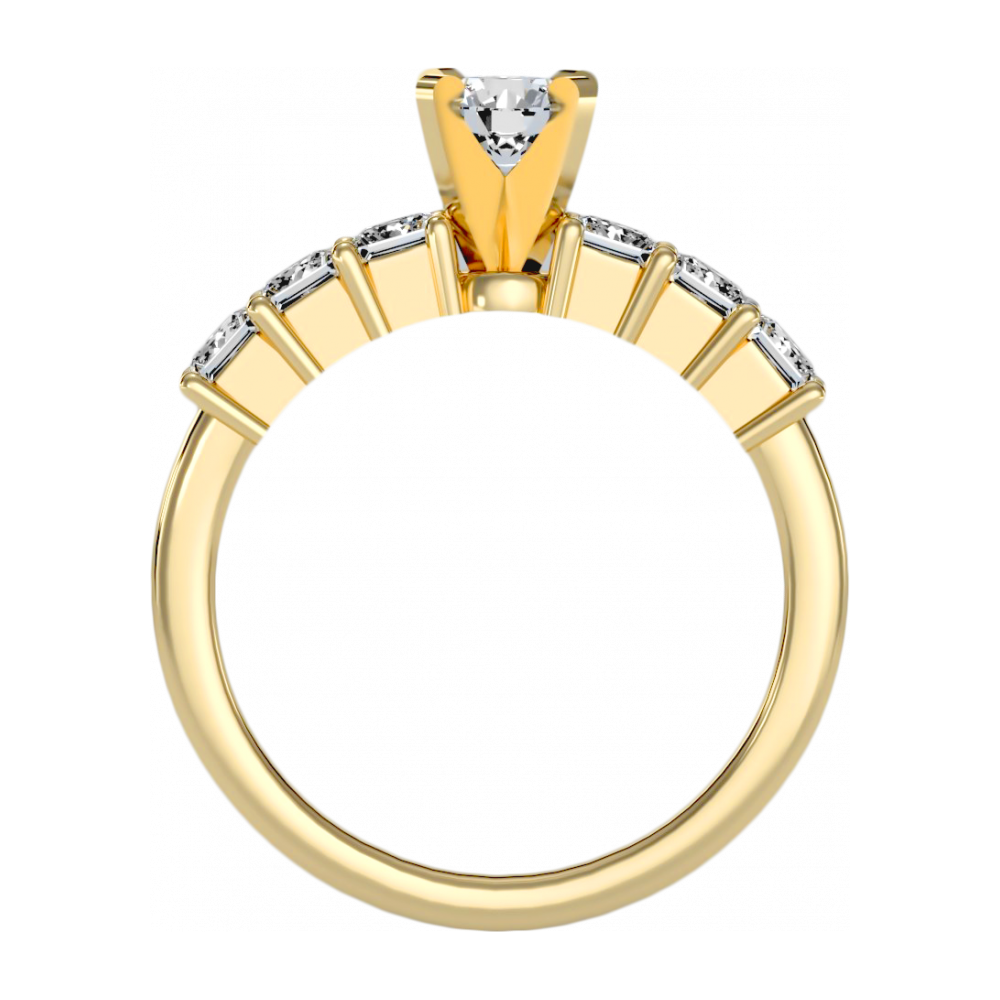 The Extraordinary Single Stone Ring - Five