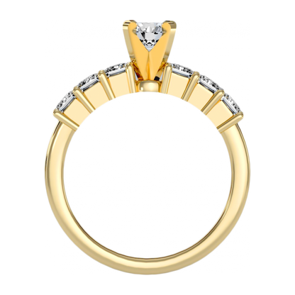 The Extraordinary Single Stone Ring - Five