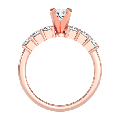 The Extraordinary Single Stone Ring - Nine