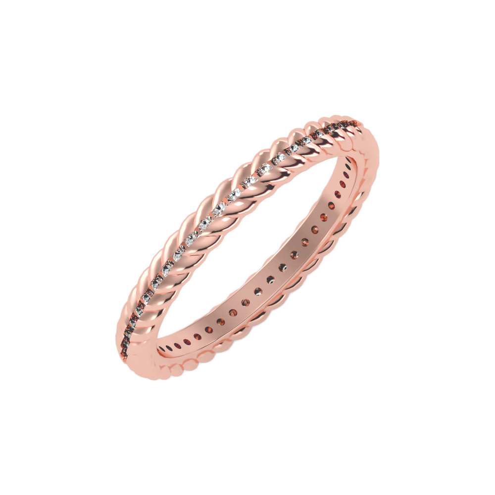 The Eye Catching Wedding Band In 925 Sterling Silver - Ten