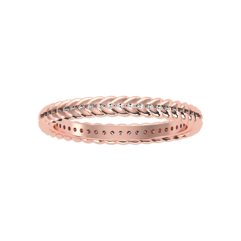 The Eye-Catching Wedding Band In 925 Sterling Silver - Twelve