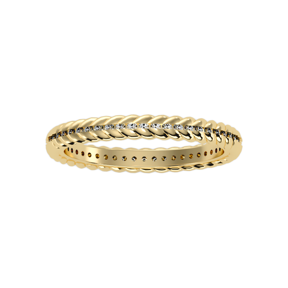 The Eye-Catching Wedding Band In 925 Sterling Silver - Eight
