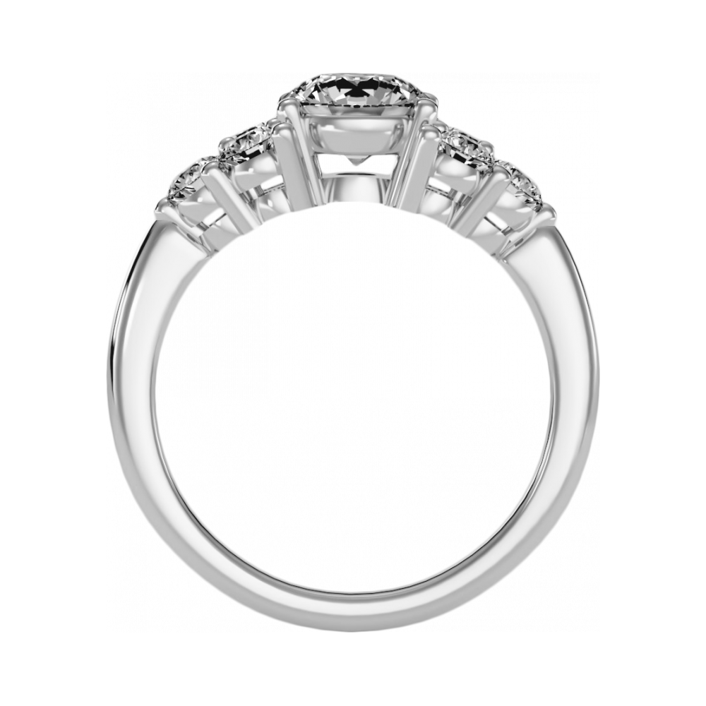 The Fearless Solitaire Ring In 925 Sterling Silver - One