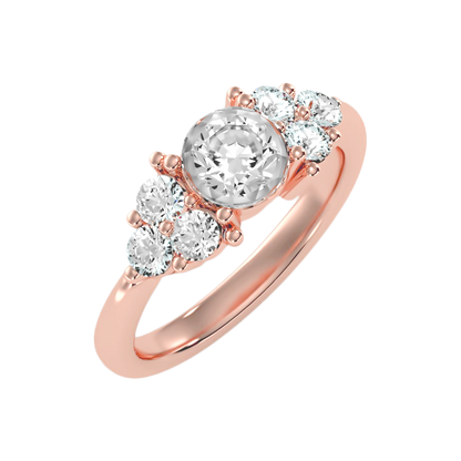 The Fearless Solitaire Ring In 925 Sterling Silver - Ten