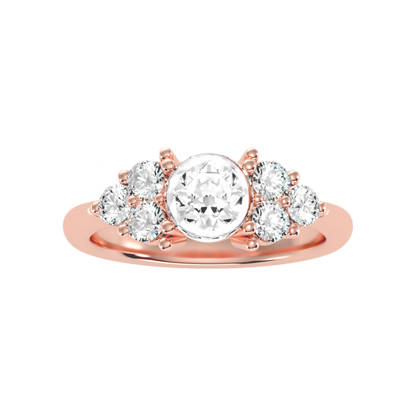 The Fearless Solitaire Ring In 925 Sterling Silver - Twelve