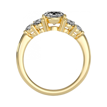 The Fearless Solitaire Ring In 925 Sterling Silver - Five