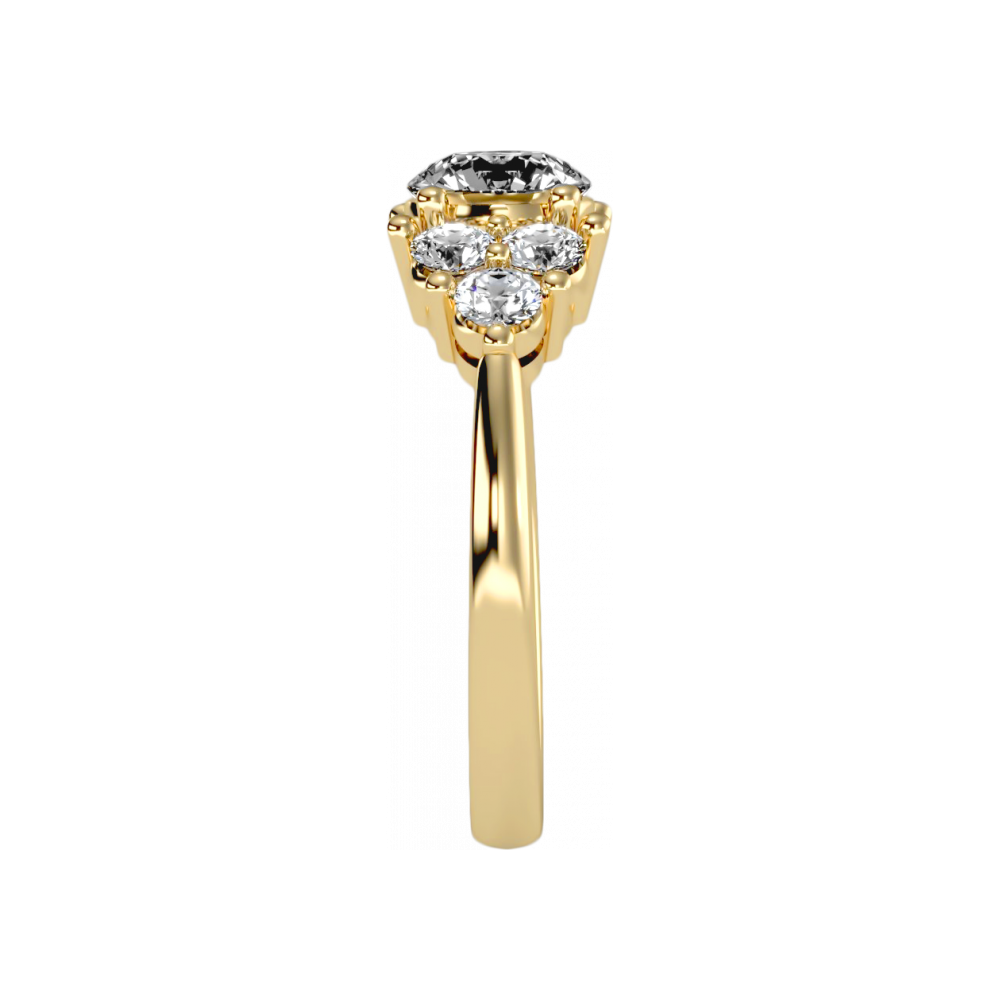 The Fearless Solitaire Ring In 925 Sterling Silver - Seven