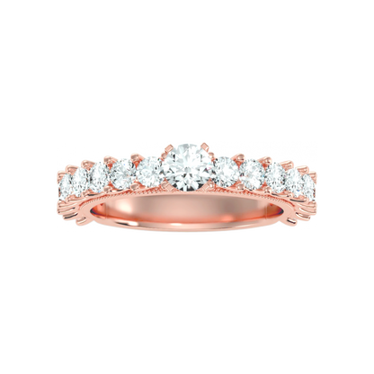 The Flattering Solitaire Ring - Twelve
