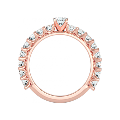 The Flattering Solitaire Ring - Nine