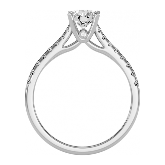 The Fortunate Solitaire Ring - One