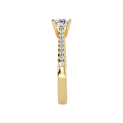 The Fortunate Solitaire Ring - Seven